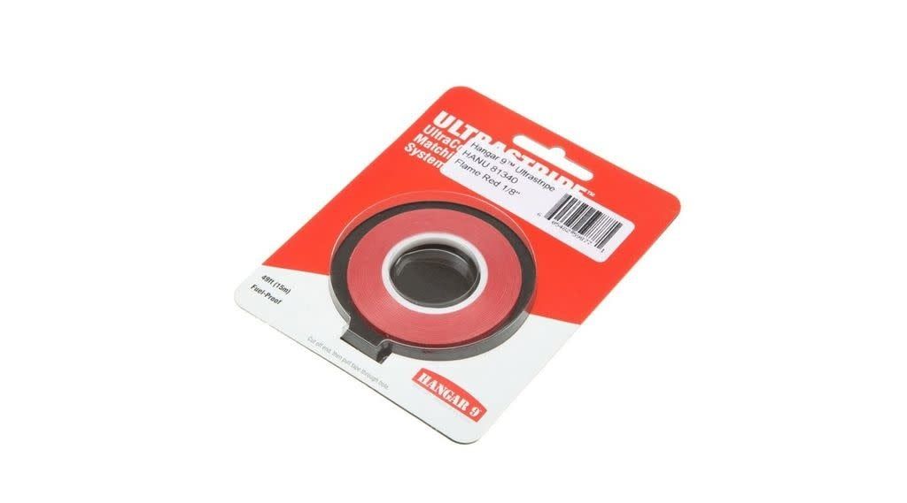Hangar 9 ULTRASTRIPE, FLAME RED 1/8&quot;