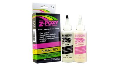 Pacer ZAP Z-POXY 5 MIN 8OZ SET