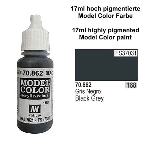 Vallejo Model Color FS37031 Black Grey 17ml