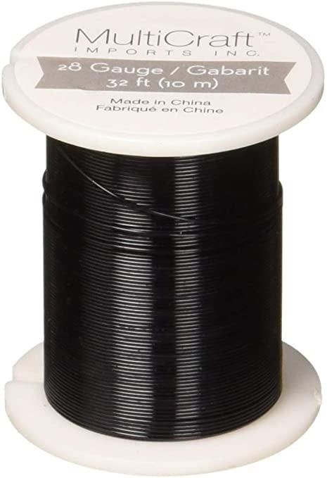 CraftMedley 10m Beading &amp; Jewelry Wire Black