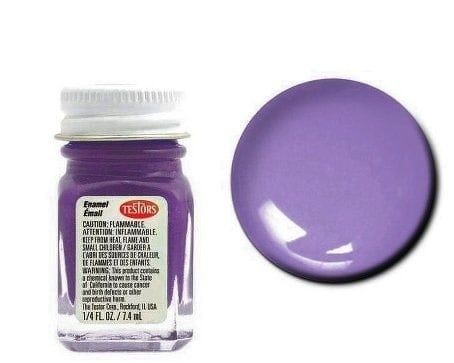 Testors Enamel Flat Violet 0.25oz