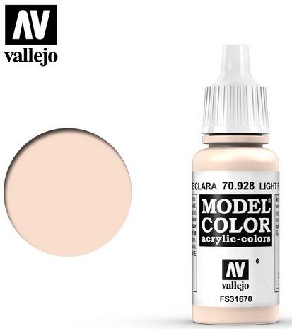 Vallejo Model Color Light Flesh 17ml