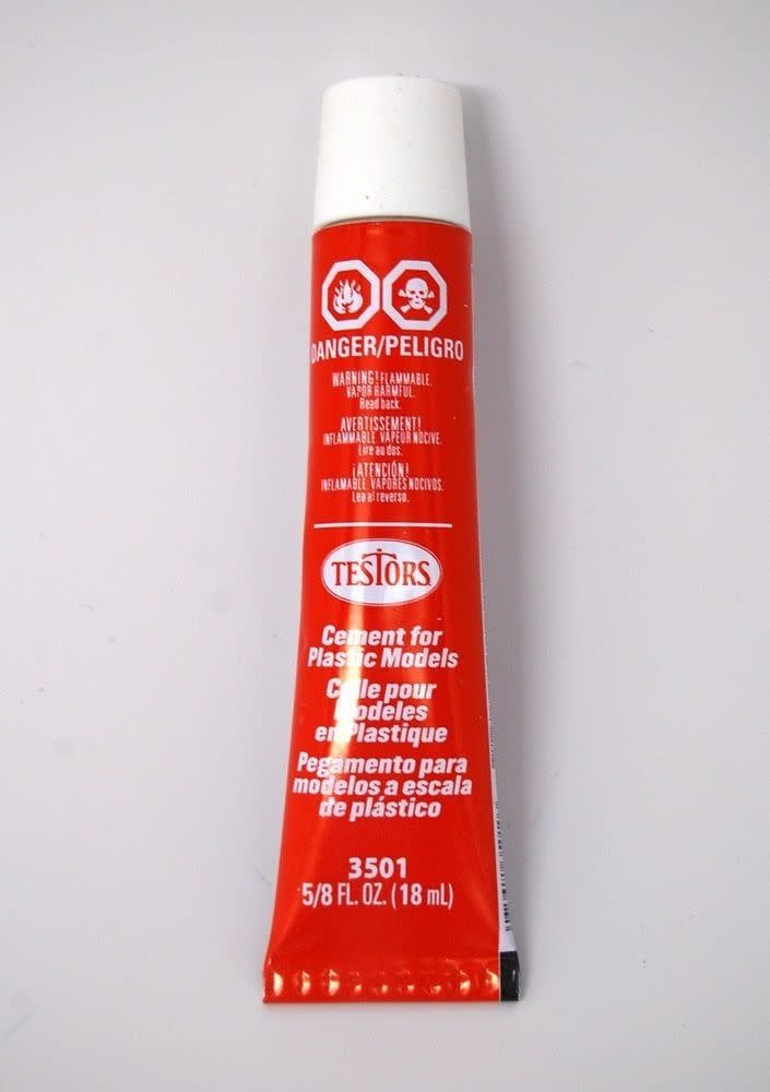 Testors Plastic Cement 5/8 Oz