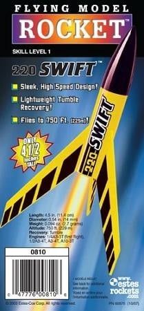 Estes Rockets 220 Swift Model Rocket Kit LVL1