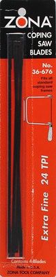 Zona COPING SAW BLADES 24TPI