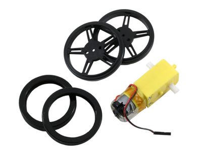 BPS DC Motor with Wheels