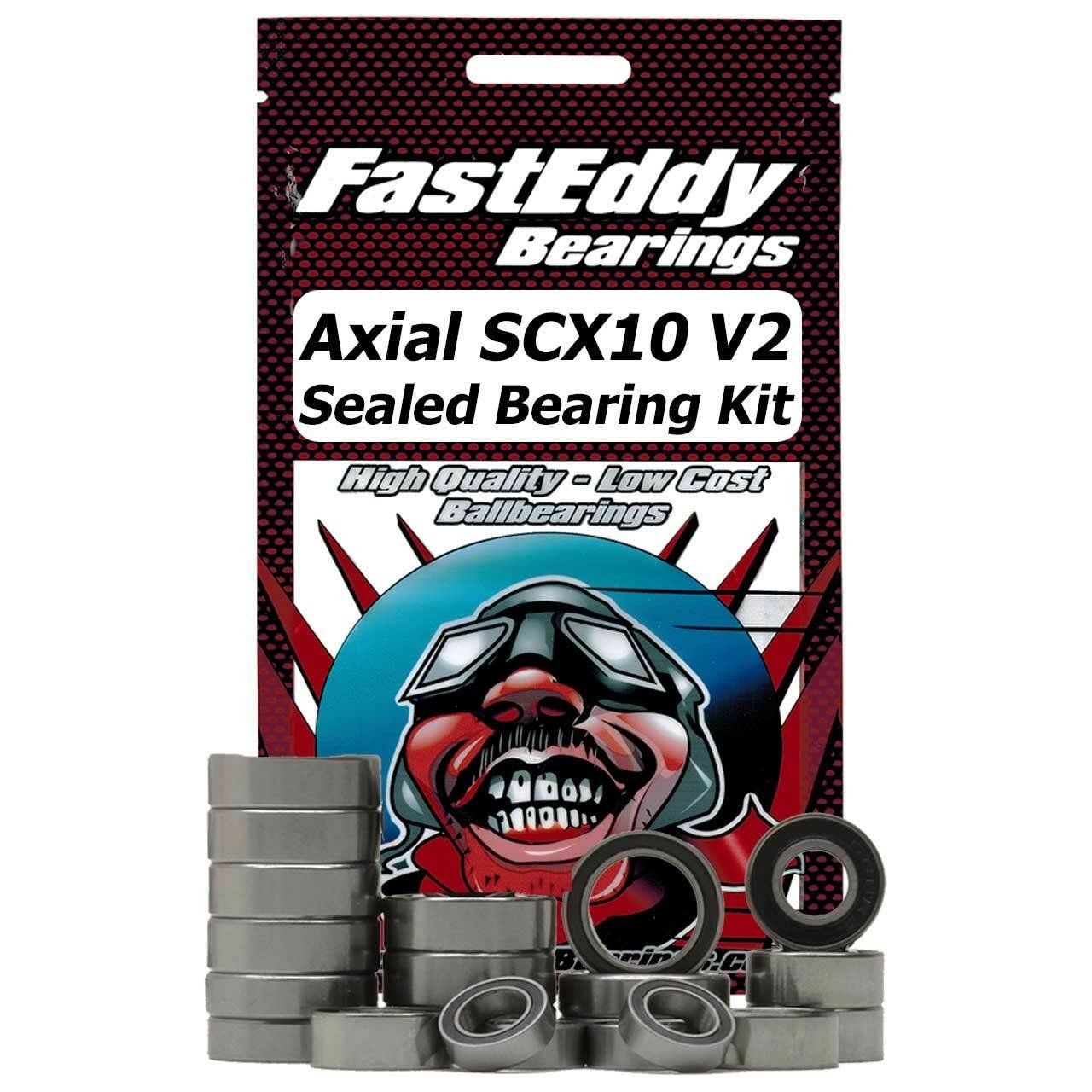 FastEddy Axial SCX10 II (V2) Sealed Bearing Kit