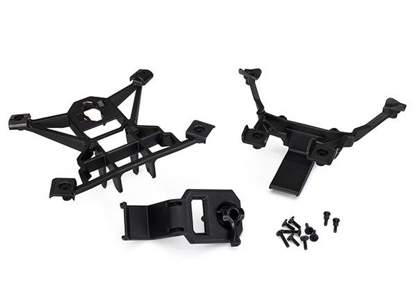 Traxxas X-MAXX FRONT &amp; REAR BODY MOUNT SET