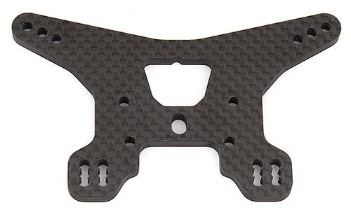 Associated Electrics B64 Rear Shock Tower Long Carbon Fiber