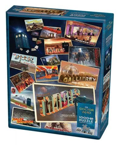 Cobble Hill Doctor Who Postcards 1000 piece