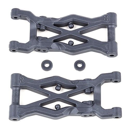 Team Associated RC10B6.2 75mm Rear Suspension Arms Hard