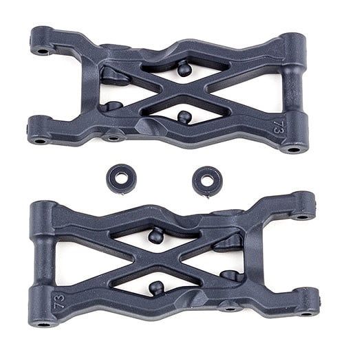Team Associated RC10B6.2 73mm Rear Suspension Arms Hard