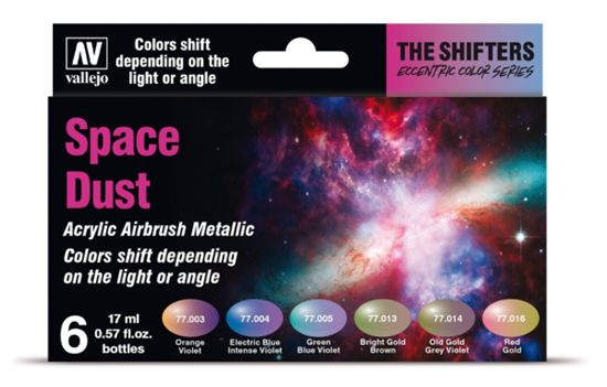 Vallejo Space Dust colour shift set(6 pcs)