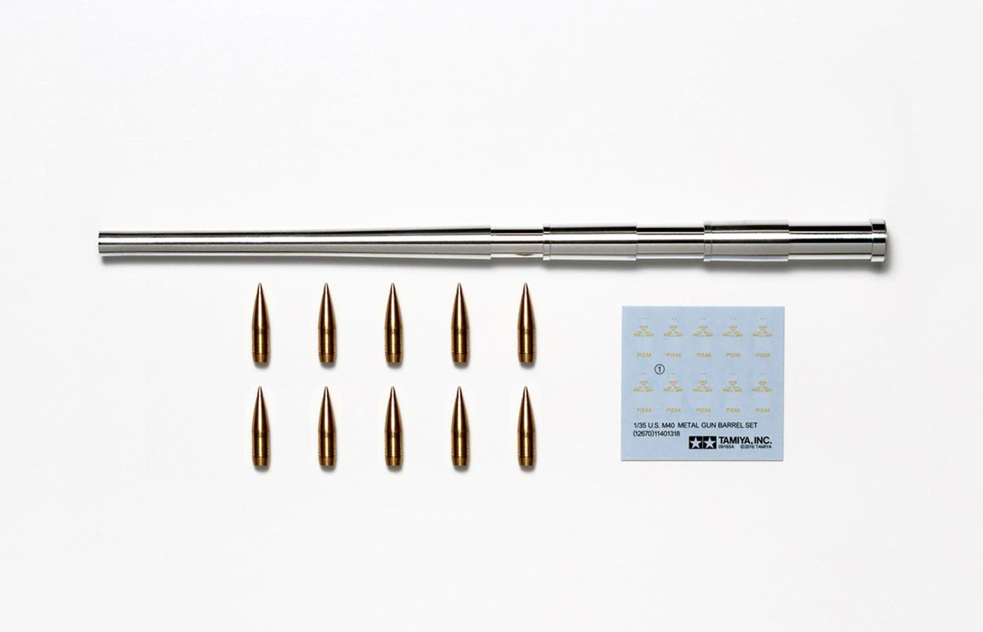 Tamiya 1/35 Us M40 Mtl Gun Brrl