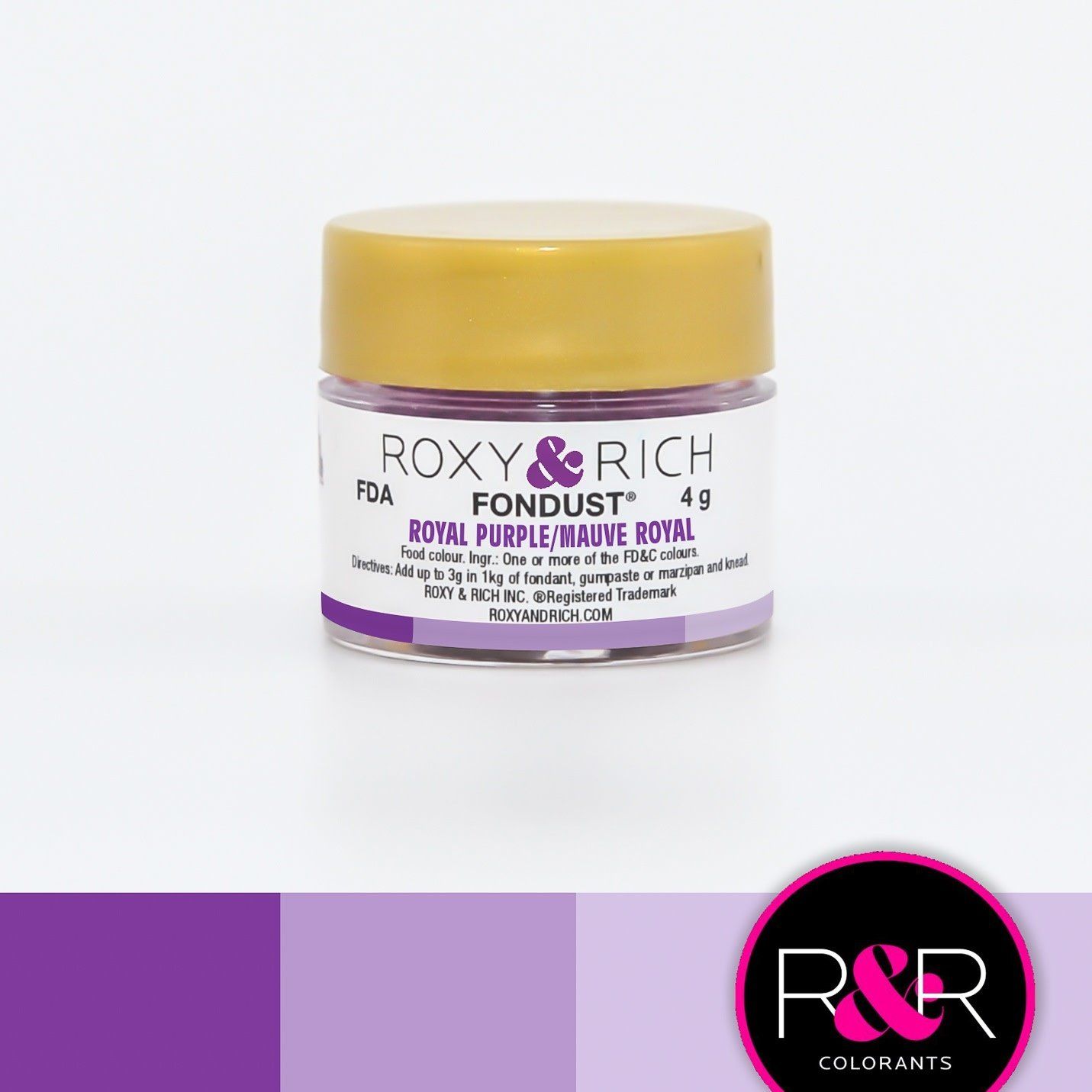 Roxy &amp; Rich Fondust Royal Purple 4g