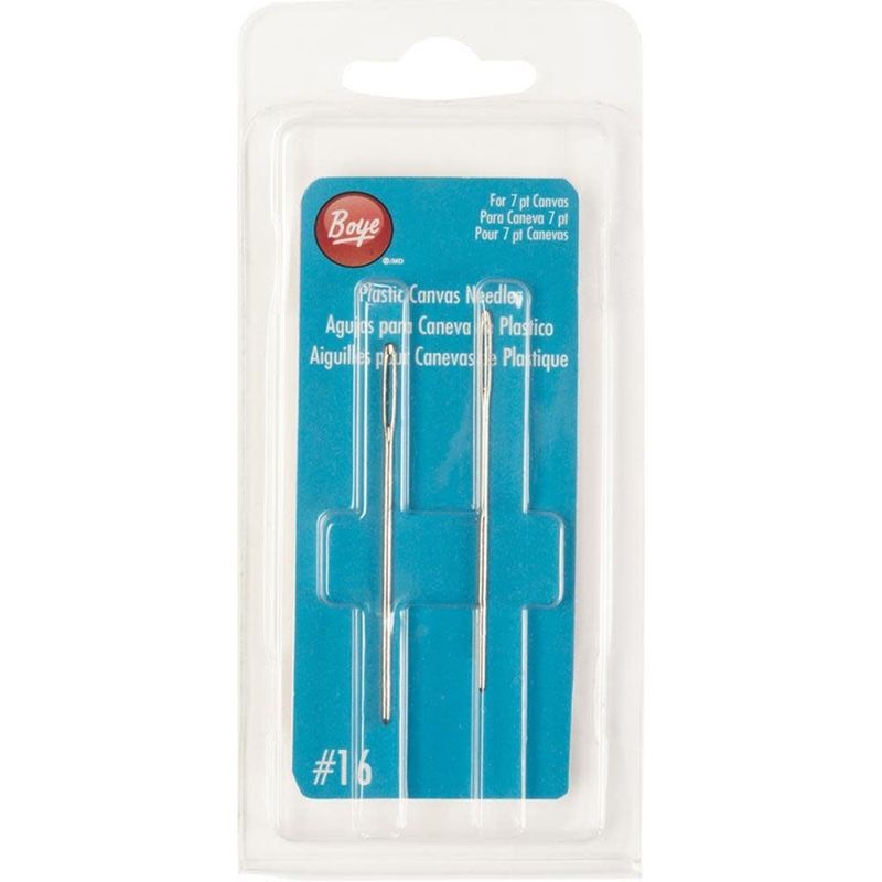 Boye Siz 16Plastic Canvas Needles 2pc