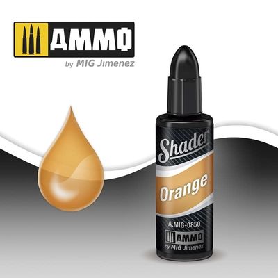Ammo of MIG Orange Shader 10ml