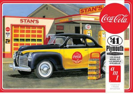 AMT\ERTL 1/25 1941 Plymouth Coupe Coke