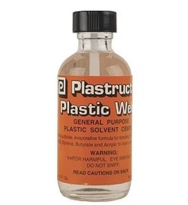 Plastruct Orange Plastic  Weld Cement