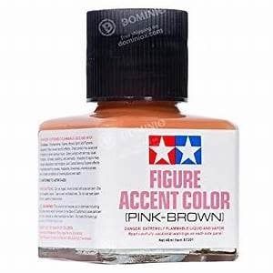 Tamiya figure accent colour-pink-brown
