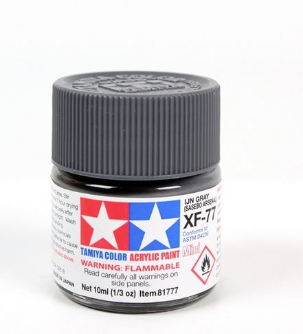 Tamiya XF-77 GREY ACRILIC MINI