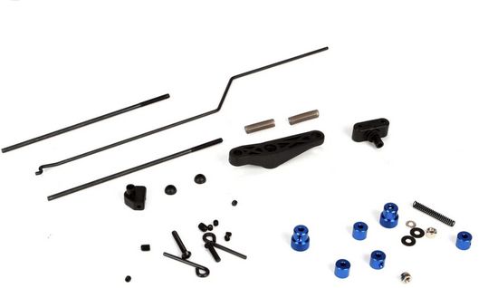 Team Losi Throttle/Brake Linkage Set 5Ive-T Mini Wrc