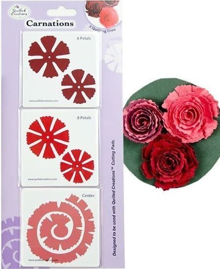 Quilled Creations Carnations Quilling Dies