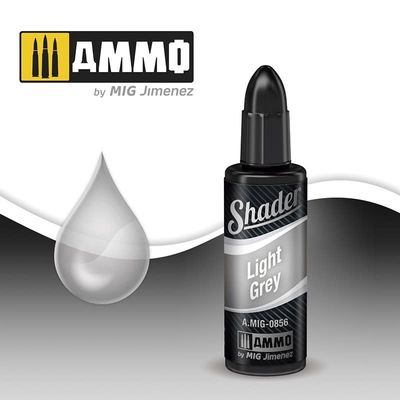 Ammo of MIG Light Grey Shader 10ml
