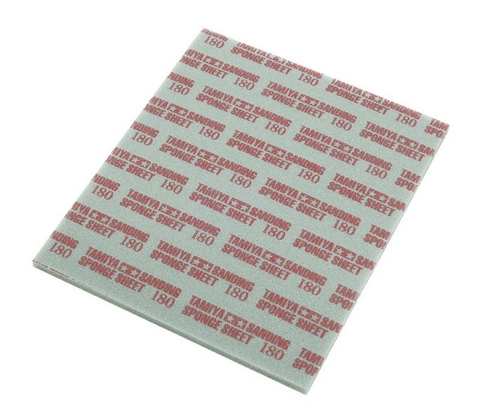 Tamiya Sanding Sponge Sheet 180 Grit