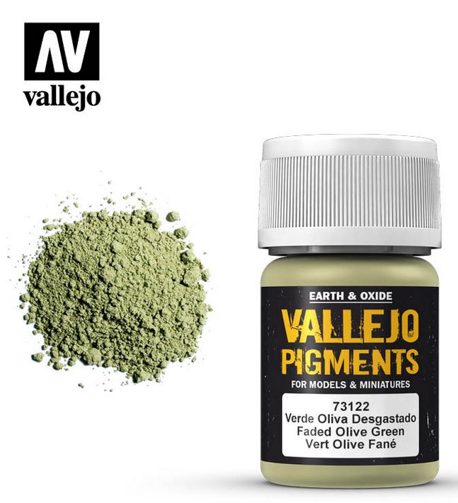 Vallejo Faded Olive Green Pigment 30ml