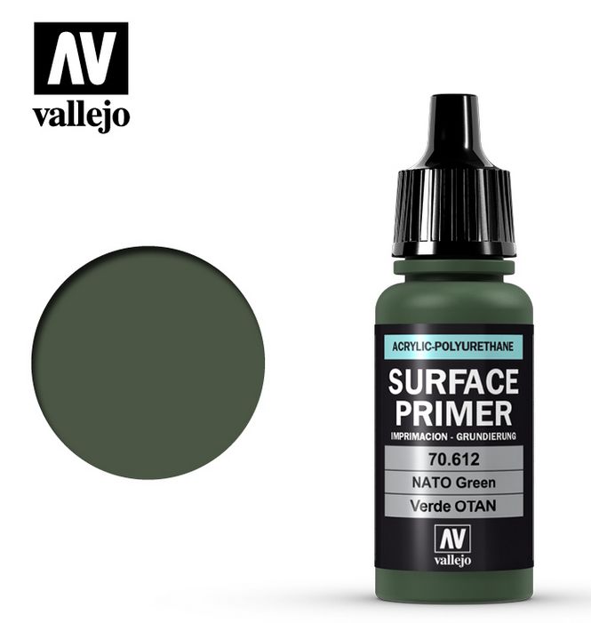 Vallejo NATO Green Surf Primer Acrylic 17ml
