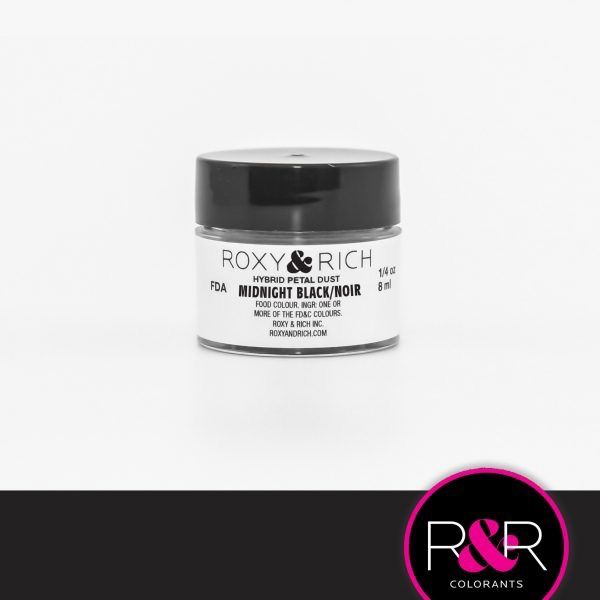 Roxy &amp; Rich Midnight Black Hybrid Petal Dust 2.5g