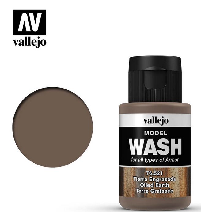 Vallejo Oiled Earth Wash 35 Ml