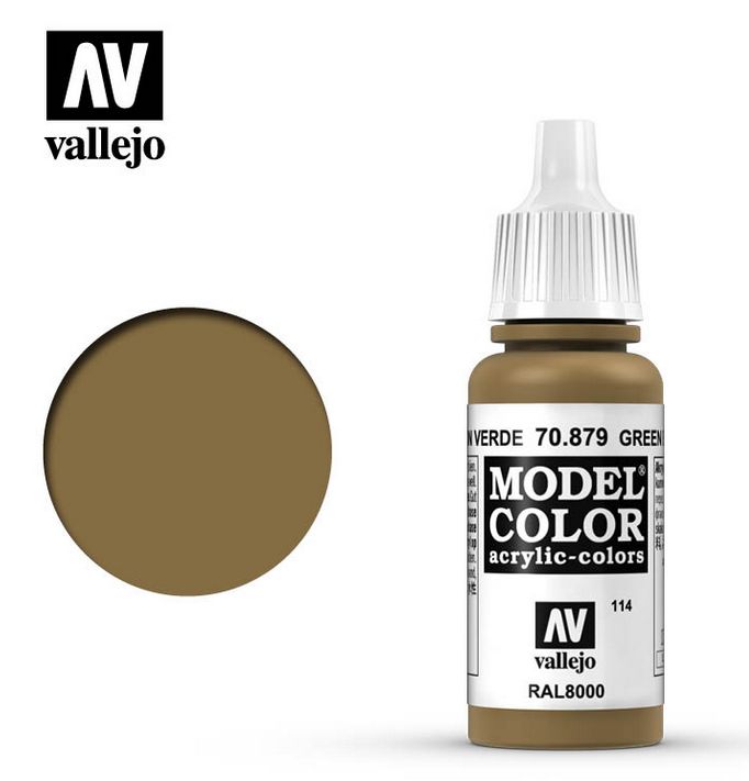 Vallejo Green Brown 17ml