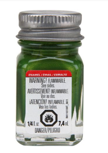 Testors Enamel Bright Lime 1/4oz