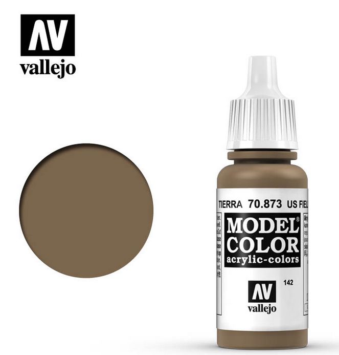 Vallejo US Field Drab FS 30118 Model Color 17ml