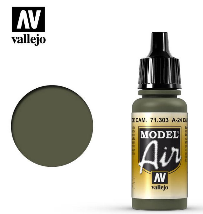 Vallejo A-24M Camouflage Green 17ml