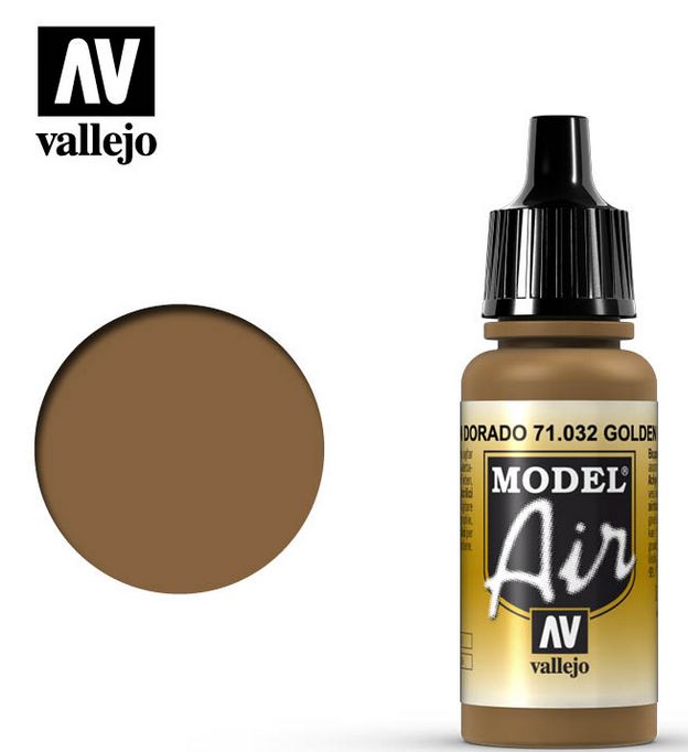 Vallejo Gold Brown 17ml