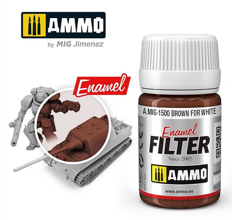 Ammo of MIG Brown For White 35ml