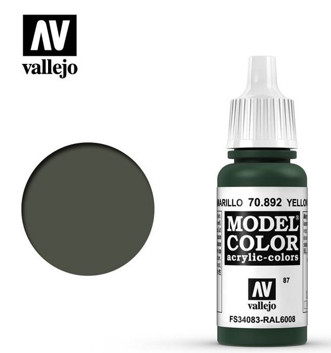 Vallejo Yellow Olive FS 34096 17ml