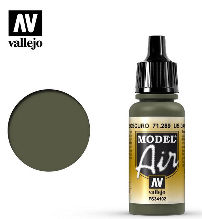 Vallejo US Dark Green 17ml