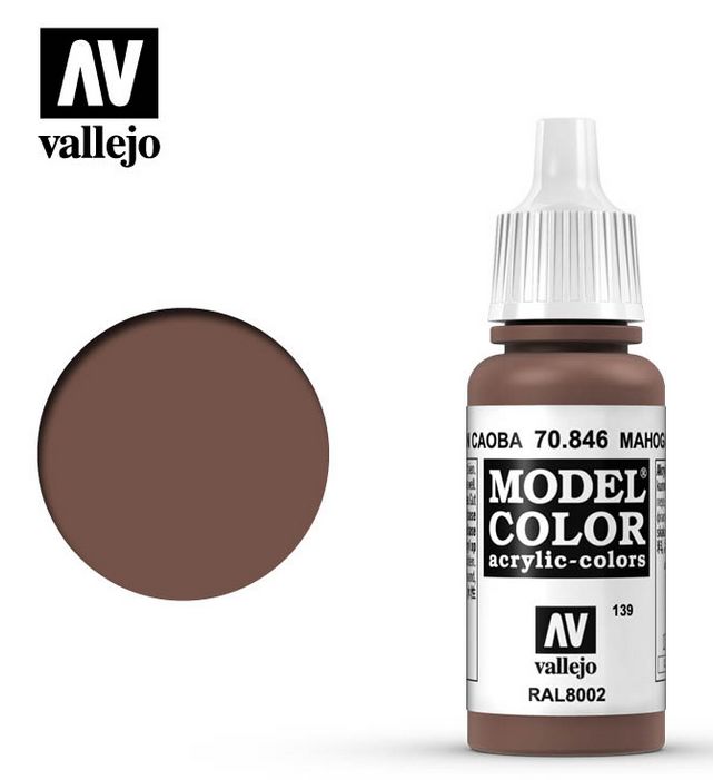 Vallejo Mahogany Brown 17ml