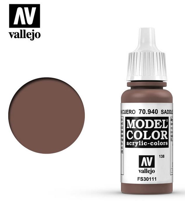 Vallejo Saddle Brown (FS30111) Acrylic 17 ml