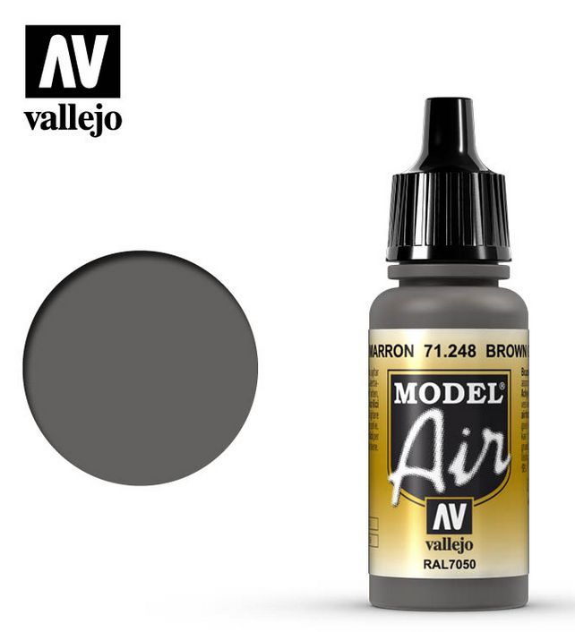Vallejo Brown Grey RAL7050 17ml