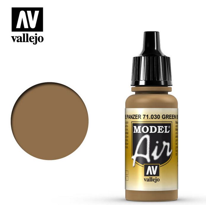 Vallejo Model Air Green Brown 17ml