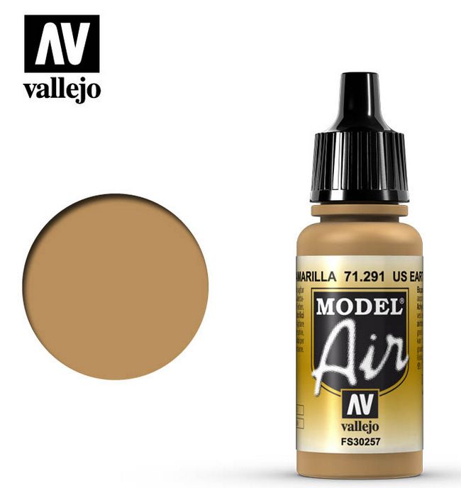 Vallejo US Earth Yellow Model Air Acrylic 17ml