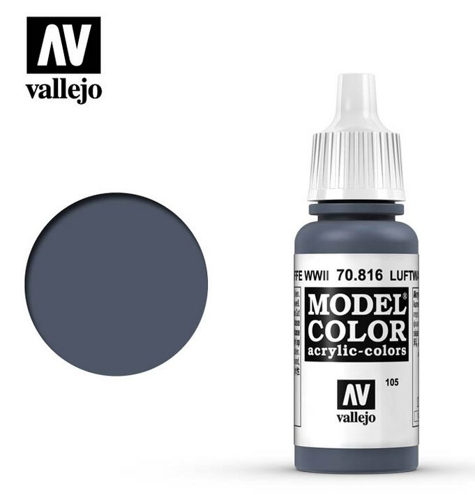 Vallejo Model Color WWII German Uniform Blue 17ml