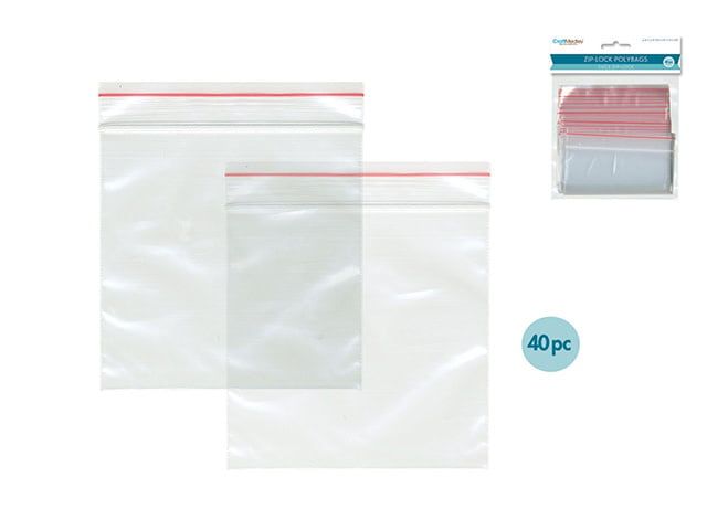 CraftMedley Zip-Lock Bags 4x4in