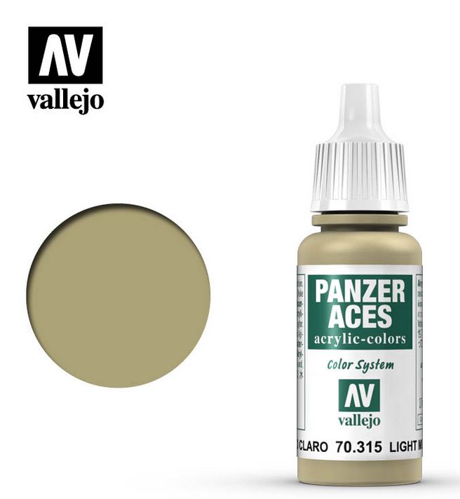 Vallejo Panzer Aces Light Mud 17ml
