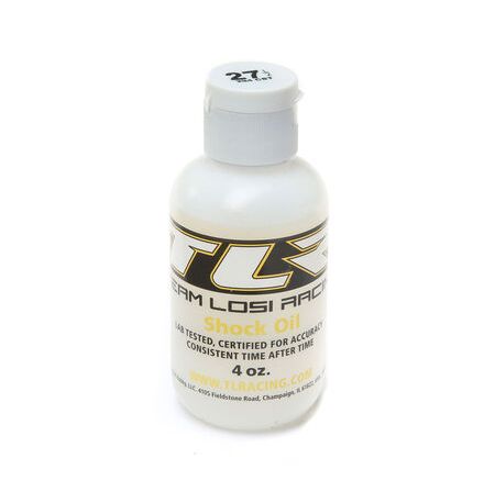 Team Losi Silicone Shock Oil, 27.5wt, 294cst, 4oz